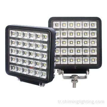 Offroad LED Makine Çalışma Işık Kare LED çalışma lambası 25W 4x4 Emark Osram Tips 6000k Kamyon ATV Offroad için sürüş ışığı